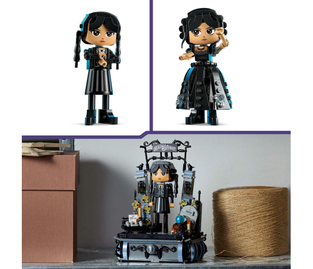 LEGO Wednesday 76780 Figurka Wednesday Addams - 1286874 - zdjęcie 3